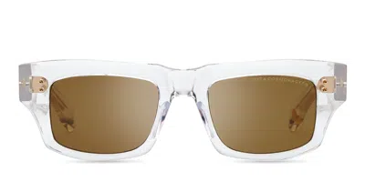 Dita Cosmohacker Dts727-a-02 Men's Sunglasses Clear Size 52 In Transparent