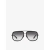 Dita Womens D4000450 Mach One Drx 2030 Square-frame Titanium Sunglasses