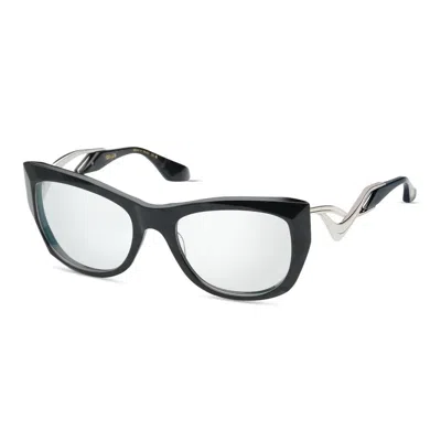 Dita Demo Butterfly Ladies Eyeglasses Dtx438-a-02 55 In Black
