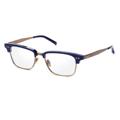 Dita Demo Square Unisex Eyeglasses Drx2064 E 55 In Blue