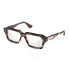 Dita Detron Demo Rectangular Unisex Eyeglasses Dtx459-a-03af 52