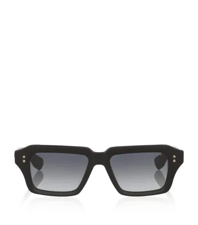 Dita Detron Square Sunglasses In Black