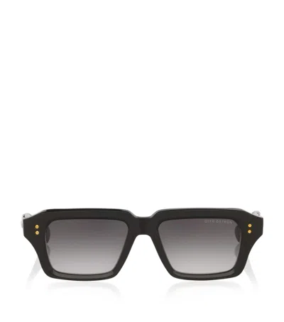 Dita Detron Square Sunglasses In Black
