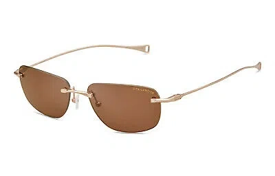 Pre-owned Dita Dls120-a-01 Lancier Lsa-120 Gold Sand Land Brown Sunglasses In Polarized