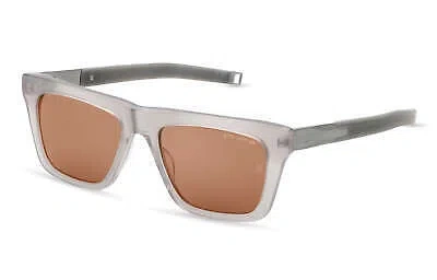 Pre-owned Dita Dls429-a-01 Stone Grey Sunglasses In Brown
