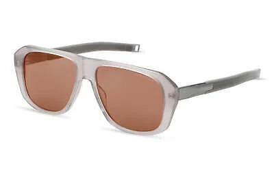 Pre-owned Dita Dls431-a-01 Stone Grey Sunglasses In Brown