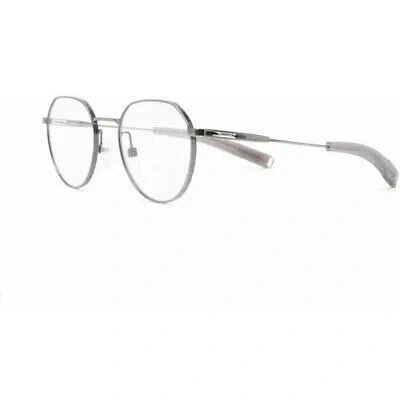 Pre-owned Dita Dlx108-a-03-z Lancier Lsa-108 Antique Silver Eyeglasses In Clear Lens