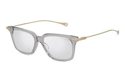 Pre-owned Dita Dlx425-a-03 Lancier Lsa-425 Crystal Grey - Gold Sand Eyeglasses In Clear Lens