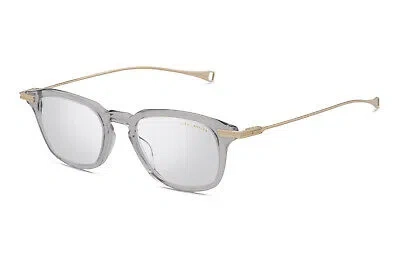 Pre-owned Dita Dlx426-a-03 Lancier Lsa-426 Crystal Grey - Gold Sand Eyeglasses In Clear Lens