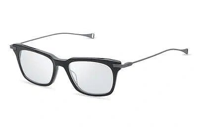Pre-owned Dita Dlx437-a-01 Lsa-437 Black - Gunmetal Eyeglasses In Clear Lens