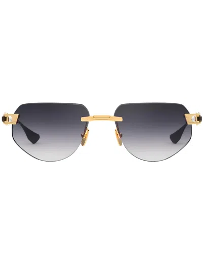 Dita Gold Grand-imperyn Sunglasses In Yellow Gold - Bla