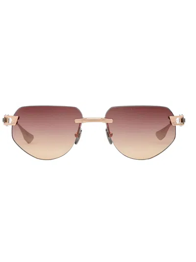 Dita Dts164/a/03 Grand/imperyn Sunglasses In Rose Gold_silver