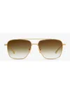 Dita Dts181/a/01 Artoa.57 Sunglasses In Yellow Gold
