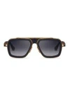 Dita Lxn-evo / Matte Black - Yellow Gold Sunglasses In Matte Black_yellow Gold