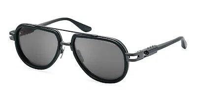 Pre-owned Dita Dts441-a-02 Vastik Black Iron - Black W Sunglasses In Gray