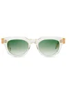 Dita Dts726/a/02 Radihacker Sunglasses In Vintage Clear