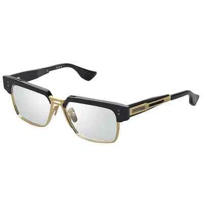 Pre-owned Dita Dtx410-a-01 Hakatron Yellow Gold - Black Eyeglasses In Clear Lens
