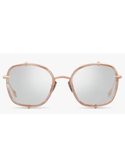 Dita Dtx442/a/02 Talon/three Eyewear In Dusty Pink_rose Gold