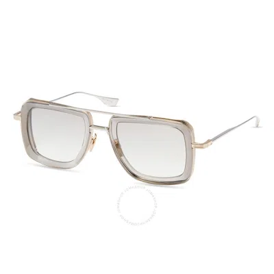 Dita Dubsignal Light Grey Gradient Navigator Unisex Sunglasses Dts465-a-02 52