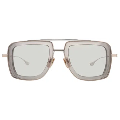 Dita Dubsignal Light Grey Gradient Navigator Unisex Sunglasses Dts465-a-02 52 In Brown