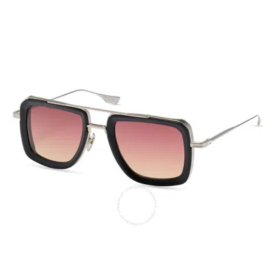 Dita Dubsignal Saturn Sunset Gradient Navigator Unisex Sunglasses Dts465-a-03 52