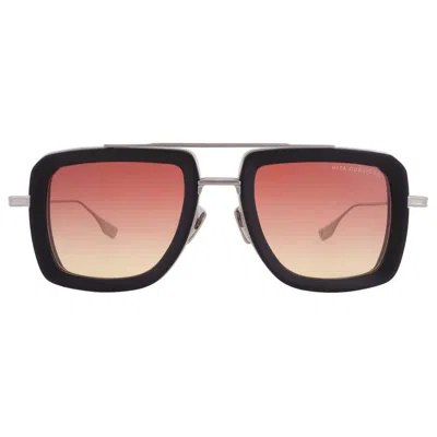 Dita Dubsignal Saturn Sunset Gradient Navigator Unisex Sunglasses Dts465-a-03 52 In Black