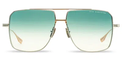 Dita Dubsystem Dts157-a-03 Men's Sunglasses Gold Size 63