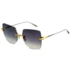 Dita Embra Grey Gradient Butterfly Ladies Sunglasses Dts155-a-01 58 In Multi
