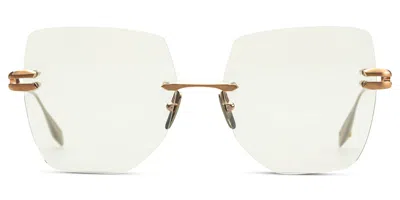 Dita Embra Women's Glasses, Gold, Size 58