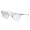 Dita Erahdu Dt Dtx715-a-03 Unisex Square Eyeglasses 55mm In Blue