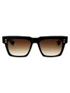 Dita Eyewear 0 Black - Yellow Gold W/ Dark Brown To Clear Gradient Acetate Sunglasses In Brown