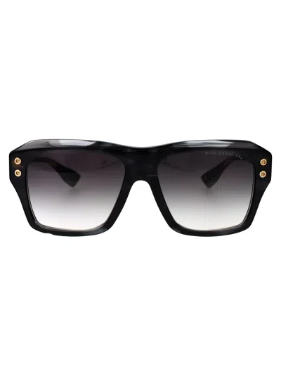 Dita Eyewear Acetate Ink Swirl Sunglasses