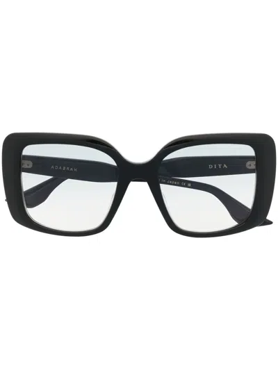 Dita Eyewear Adabrah Oversized-frame Sunglasses In Schwarz