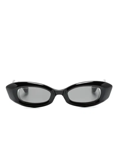 Dita Eyewear Aeova Butterfly-frame Sunglasses In 黑色