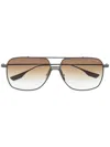 Dita Eyewear Alkamx Pilot-frame Sunglasses In Grey