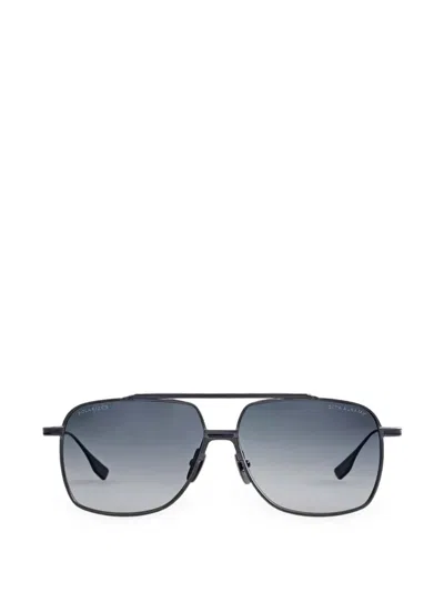 Dita Eyewear Alkamx Pilot-frame Sunglasses In Black