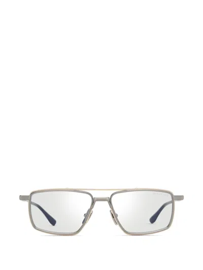 Dita Eyewear Arteka Brow-bar Glasses In Gray