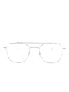 Dita Eyewear Wayfarer-frame Optical Glasses In Silber