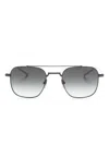Dita Eyewear Artoa Pilot-frame Sunglasses In Schwarz