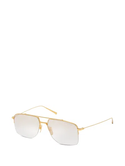 Dita Eyewear Artoa.13 Geometric-frame Glasses In Gold