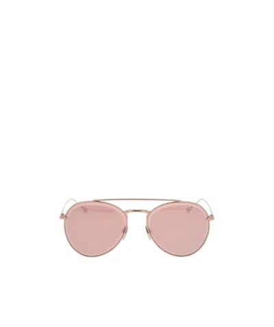 Dita Eyewear Aviator Framed Sunglasses In Red