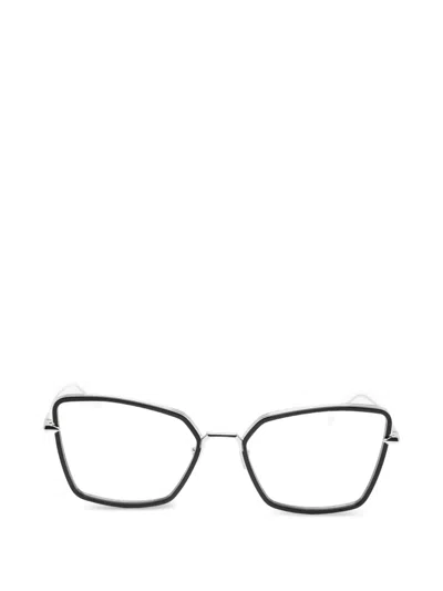 Dita Eyewear Behcka Square-frame Glasses In Black