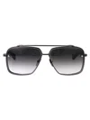 Dita Eyewear Black Iron W Grey To Clear Gradient Titanium Sunglasses In Gray