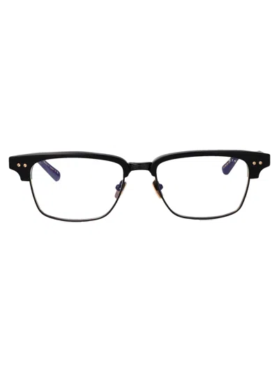 Dita Eyewear Black Metal Glasses