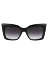 Dita Eyewear Black To Clear Acetate Sunglasses In Black