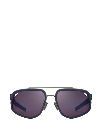 Dita Eyewear Browline Sunglasses In Blue