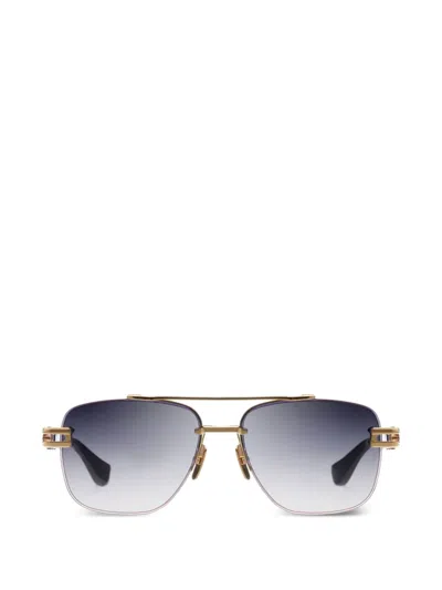 Dita Eyewear Browline Sunglasses In Gold