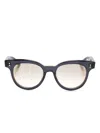 Dita Eyewear Butterfly-frame Sunglasses In Black