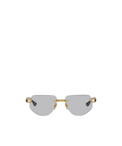 Dita Eyewear Cat's Eye Rimless Sunglasses In Gray