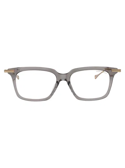 Dita Eyewear Crystal  - Gold Sand Metal/acetate Glasses In Neutral